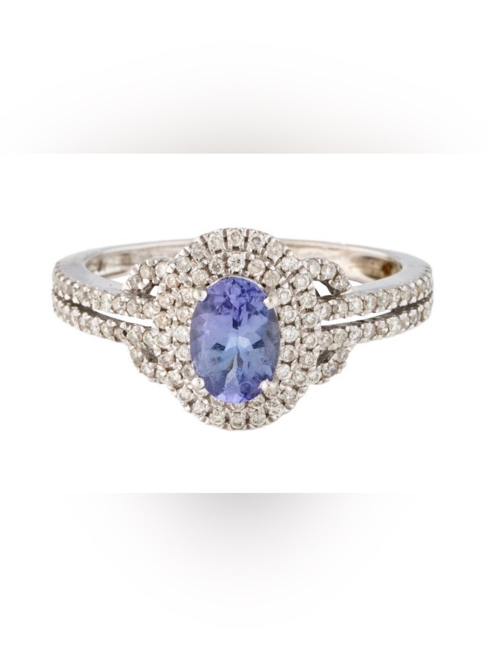 14K Tanzanite & Diamond Cocktail Ring
Size: 5.25